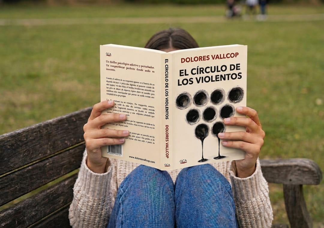 Leyendo El círculo de los violentos tapa blanda